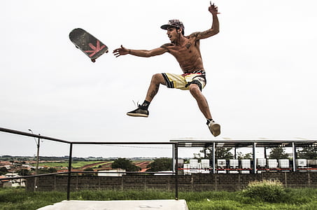 sport, skateboard, fly, radical, skater, extreme sport, jumping
