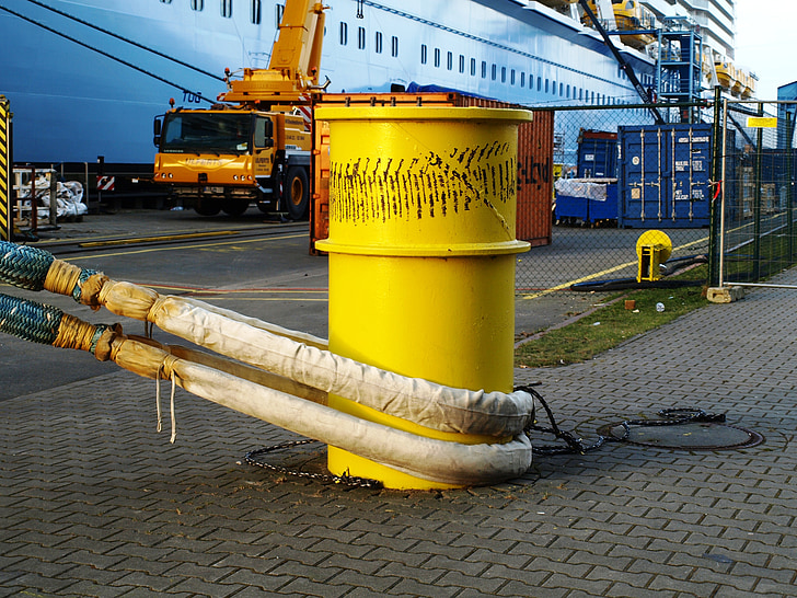 anchoring, ropes, rope up, ship, cruise ship, secure, trust