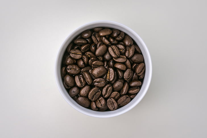 kafijas, kafijas pupiņu, pupas, pārtika, kofeīns, brūns, augkopības