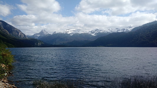Laguna kule, Puerto cisnes, Aysén regija, Čile, Patagonija