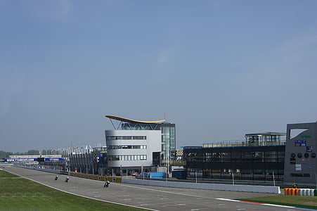 moto, circuit, course, Pays-Bas