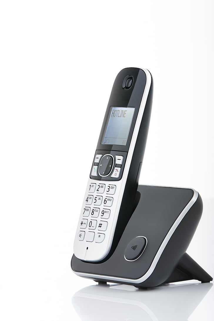 telefon, brezžični, poslušalcev, brki, sporočilo, pogovor, povezave