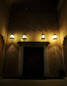 Casa de noroi, întuneric, lumini, tradiţionale, Arabia Saudită, noroi, arhitectura