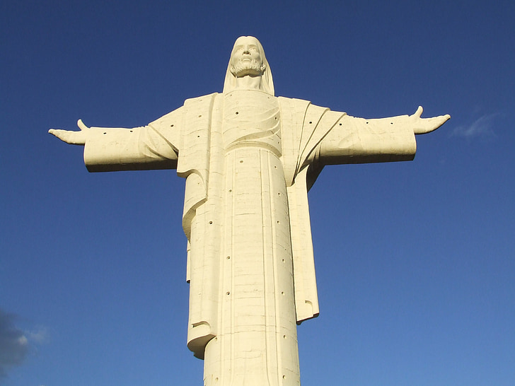 Christ, statue du Christ, Croix