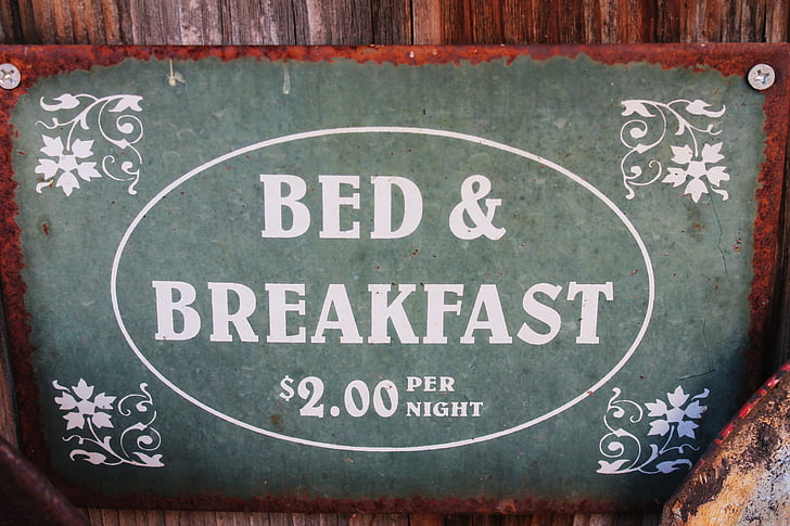 Bed & breakfast, b b, Overnatting, Nightly rentals, frokost, frokost, seng