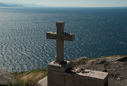 Španielsko, Galicia, Cape finisterre, kríž, Santiago de compostela