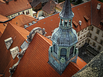 taket, tårnet, kirke, monument, tårn, arkitektur, gammel bygning