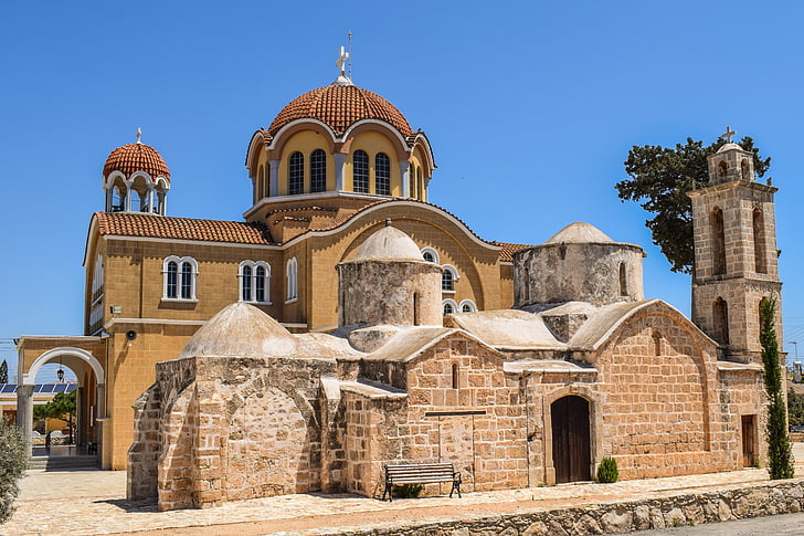 Kypros, Frenaros, Archangelos michael, kirke, ortodokse, middelalderen, religion