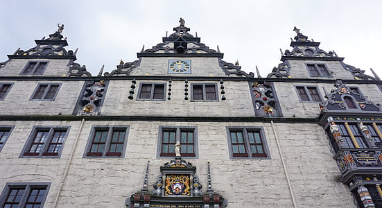 hann, münden, town hall, beautiful, old town, tourism, old