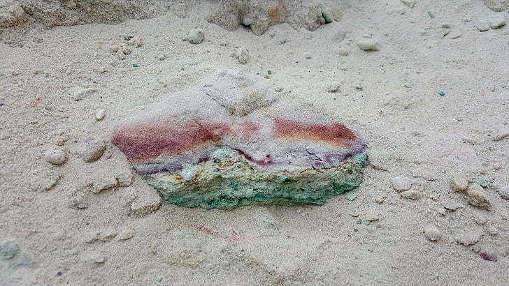 kivi, Multi Värilliset, väri, kupari, metalli, Malmin, Sand