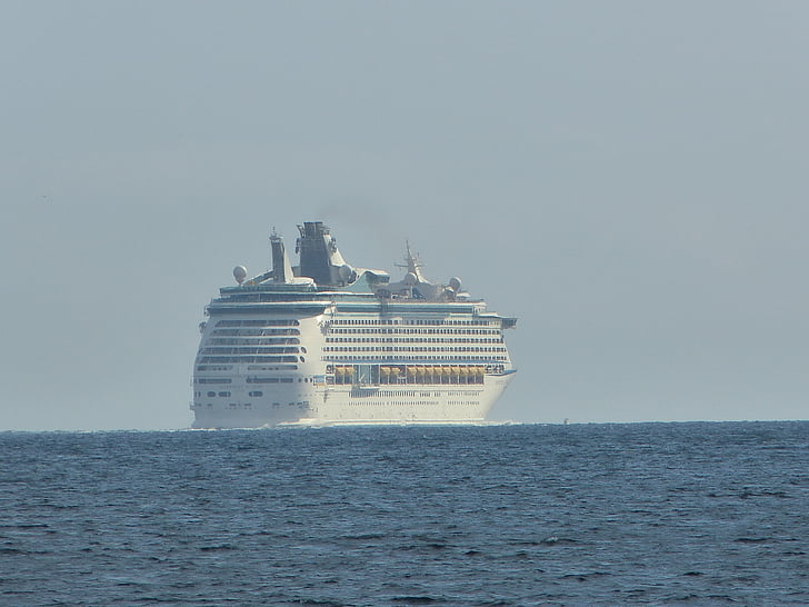 driving cruise ship, sea, ship, cruise