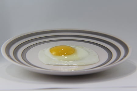 egg, sunny side up, breakfast, egg Yolk, food, eggs, fried Egg