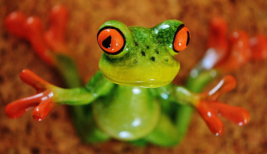 жаба, Смішний, фігура, Симпатичний, Плитка керамічна, весело, жаби