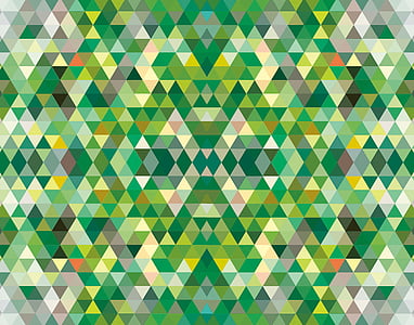 Wald, abstrakt, Geometrie, Hintergrund, Dreieck, Design, Hintergründe