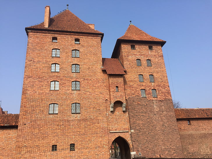 Masuria, Polonia, Malbork, Castello, Monumento