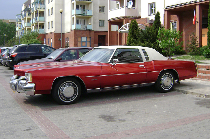 xe hơi, toronado, màu đỏ, tự động, Oldsmobile