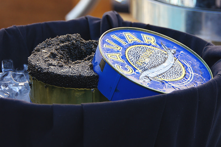 Caviar, manger, Festival