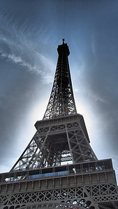 Париж, Ейфелева вежа, Визначні пам'ятки, століття виставка, горизонт