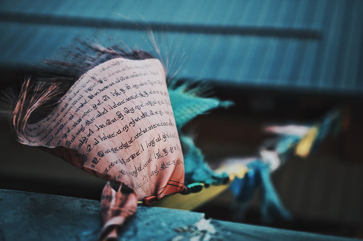 culture, prayer flag, religion, travel, wind, focus on foreground, no people