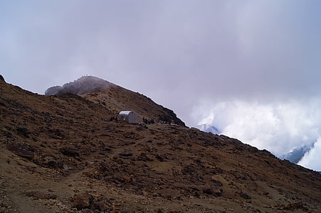 montagne, refuge, alpin, alpinisme, cabine, nature, Escalation