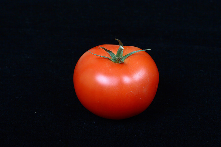 paradajka, rastlinné, červená
