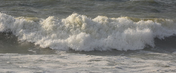 vågor, naturen, havet, vatten, naturkraft, Ocean