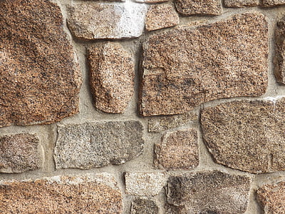 fons, fons, pedra, pedres, granit, paret, parets