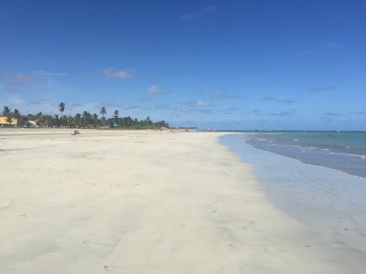 Plaża, Maceió, piasek, podróży, Sol, mar, Alagoas
