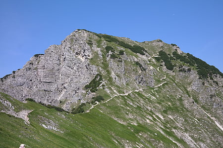 bschiesser, montaña, Allgäu, Cumbre de, Cumbre de la Cruz, Alpes de Algovia, Alpine