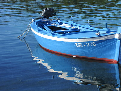 Ruderboot, Holzboot, Angeln
