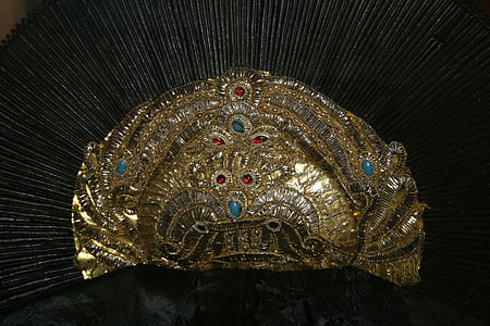 костюм капот, митний, Культура, Убори головні, скань, Золотий купол, radhaube