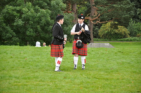 hai scotsmen, Scots, Vương Quốc Anh, Scotland, Quần đảo và cao nguyên, Tây nguyên, Highlander