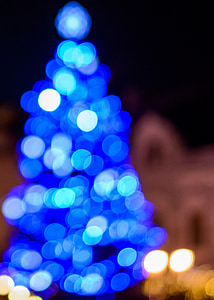 kadriem, Ziemassvētku rotājums, gaiši zila, Ziemassvētku eglīte, mirdzums, gaiša, dekori