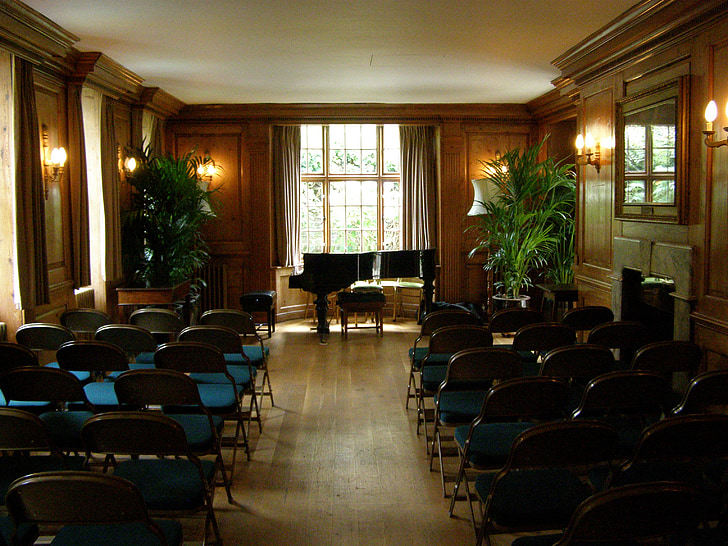 piano, rom, interiør, musiker, huset, innendørs, instrumentet