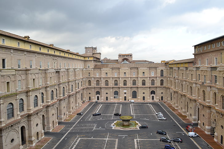 les musées du vatican, Rome, Italie, Vatican II, cours