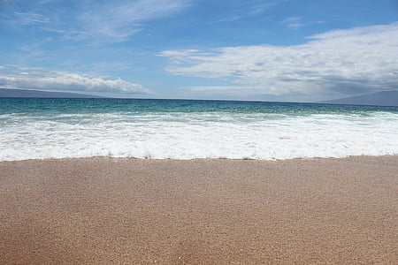 plaža, pijesak, odmor