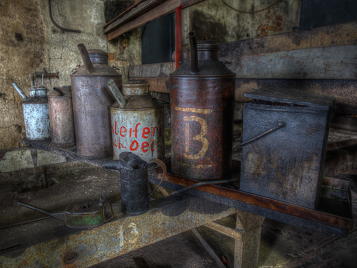 fàbrica de briquetes de Louise, fàbrica, antiga fàbrica, Brandenburg, deixar, ruïna, vell