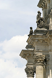 Berlin, Reichstag, építészet, kupola, Németország, kormány, épület