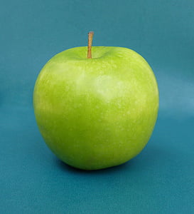 Zelená, Apple, Granny smith, ovocie, šťavnaté, čerstvé, jesť