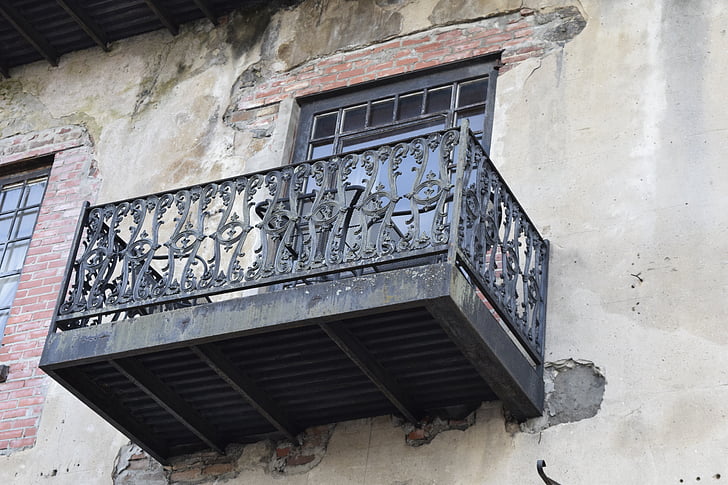 balkon, Savannah, logam