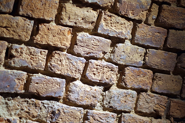 Llac dusia, paret, medieval, Maó, sostre voltat, el celler, paret de Maó