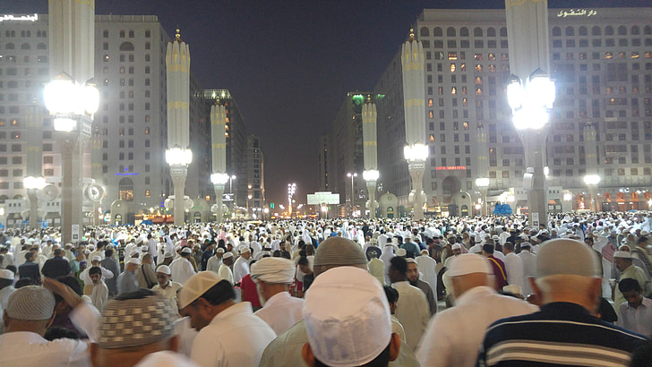 Medina, moslemi, mošee
