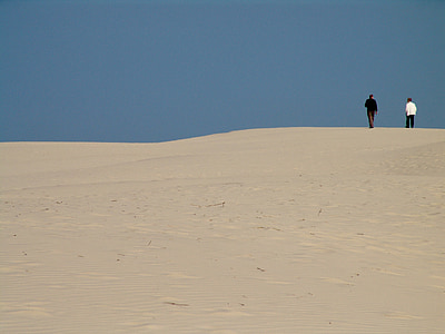 Dune, sand, Danmark, Nordsjøen, bredt, Dom, himmelen
