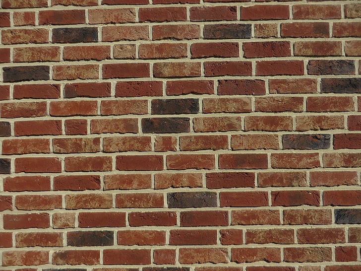 wall, house facade, clinker, stone wall, masonry, brick, hauswand