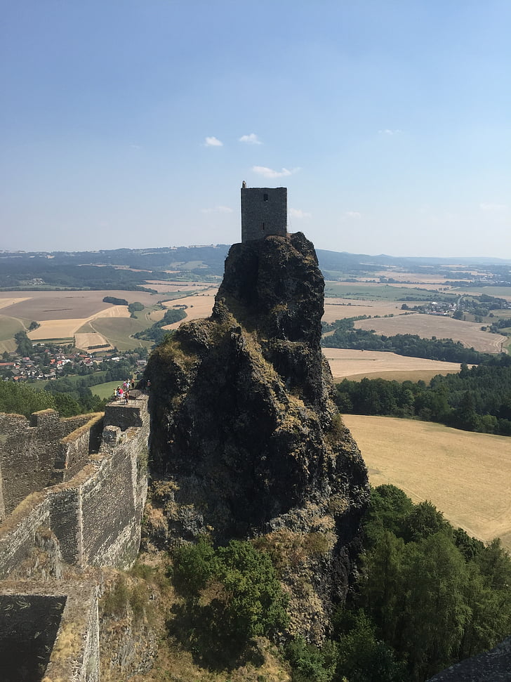 Burg Trosky, Ruine, 8 Wunder der Welt, Schloss, im Mittelalter, Sehenswürdigkeiten und Aktivitäten, Sehenswürdigkeiten