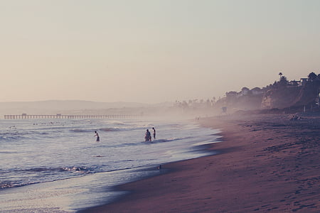 Beach, Holiday, forró, óceán, homok, tenger, nyári