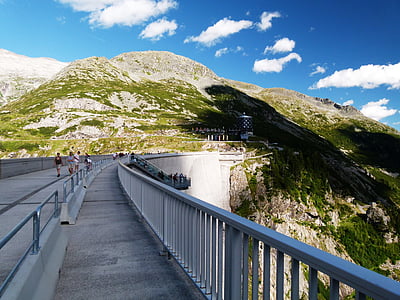 오스트리아, 몰타 저수지, 산, 비스타
