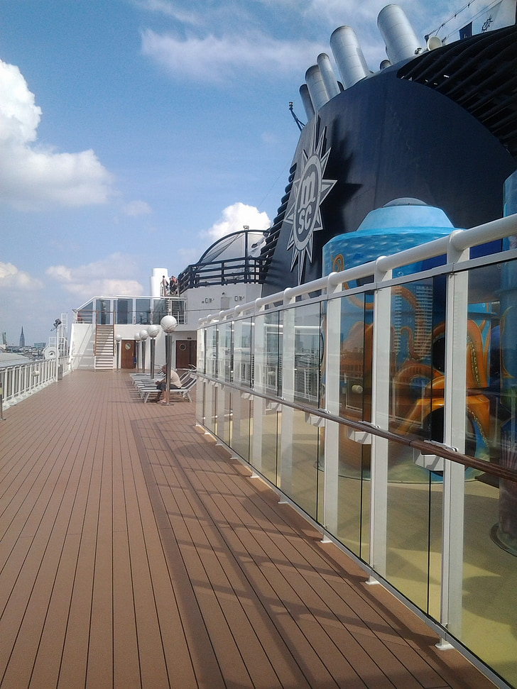 ship deck, ship, cruise, travel, deck