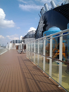 piattaforma della nave, nave, crociera, Viaggi, Ponte