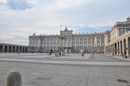 Madrid, slottsparken, Spania, turisme, arkitektur, Palace, monument